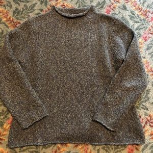 Eileen fisher funnel neck sweater